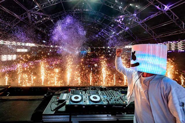 Marshmello EDM Concert Event